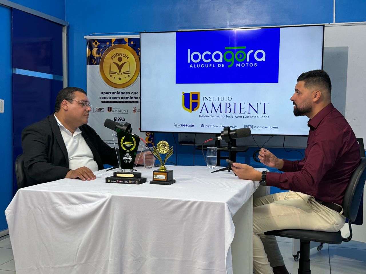 🎙️ PRIMEIRA GRAVAÇÃO DO *PODAMBIENT
